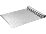 Succebuy Foglio Isolante In Tessuto Perforato, Spessore 0,15 Mm, 122 Cm X 38,1 M, Foglio Di Alluminio Bifacciale Per La Protezione Termica E L'isolamento Di Finestre E Tetti Di Camper