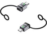 Inf Adattatore Dritto Da Femmina Type-C A Maschio Type-C 240W 120Gbps - 2 Pezzi D'argento