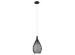 Eglo 92252 Razoni Lampada A Sospensione E27 Acciaio Nero Bianco