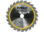 Dewalt DT1949-QZ Lama Circolare 165 X 20 Mm, 24 Denti, Legno Inchiodato