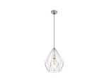 Eglo Lampada A Sospensione Carlton Argento 49935