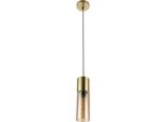 Globo Illuminazione Lampada A Sospensione Annika Dh 10,50X152 Cm Arancione
