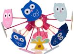 Rabalux Lampada Da Soffitto Per Bambini Birdy Per Lampadina 3X E14 6389