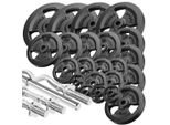 Marbo Sport Manubri Tri-Grip Hantelscheiben Set 172 Kg