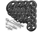 Marbo Sport Set Di Piastre Gommate Tri-Grip 172 Kg