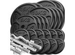 Set Di Bilancieri E Piastre Per Pesi Rinforzati Marbo Sport 173 Kg