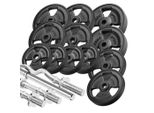 Marbo Sport Set Di Piastre Gommate Tri-Grip 83 Kg