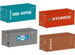 MäRklin H0 76553 Set Di Container Da 20 Piedi.
