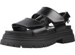 Sandali Del Marchio Buffalo Del Modello Lennox Snd Nero