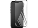 Blue Star, Protezione Dello Schermo Per Iphone 16 9H Durezza Antigraffio Full Glue 5D, Nero