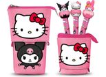 Karactermania - PióRnik Hello Kitty Z 3 Zmazywalnymi DłUgopisami, Premium Akcesorium