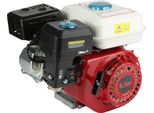 168F Motore A Benzina A 4 Tempi 6,5 Cv 4,8 Kw ,Motore Stazionario Motore Per Kart Motore Di Ricambio Motore A Benzina Di Ricambio Con Tenuta Meccanica Serbatoio Da 3,6 Litri