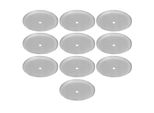 10 Pezzi Inserti Filtranti Riutilizzabili In Acciaio Inox 304 - 150 Mesh, Accessori Per Caffettiera French Press Da 1000 Ml
