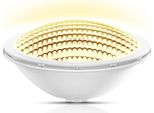 Lylmle PAR56 18W Led Piscina IP68 12V Dc/Ac Bianco Caldo 3000K