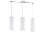 Eglo Lampada A Sospensione HL/3 E27 Cromo/Colore/Bianco 'Pinto'