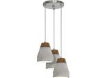 Eglo Lampada A Sospensione "Tarega"" 3X60 W Marrone E Grigio 95526"