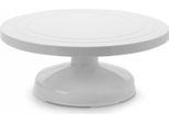 Alzata Per Torte Ibili-Ecoprof, Plastica, 31X12,5 Cm, Bianco