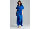 Lenitif Abito Da Sera Donna Davide L055 Blu Scuro L