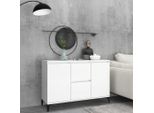 Vidaxl Credenza Bianca 102X35X70 Cm Materiale A Base Di Legno