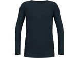 Active Warm Kids Base Layer Top, Unisex - Odlo, Colore:20731 Dark Sapphire, Taglia:140