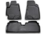Tappetini Element 3D Per Toyota Highlander, 2001-2007, Suv 5 Porte, 4 Pezzi.