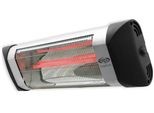 Argoclima Daphne Riscaldatore Elettrico Esterno 2000W IP55 Nero Acciaio Inox
