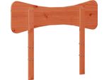 Vidaxl Testiera Marrone Cera 90 Cm In Legno Di Pino Massiccio