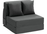 Succebuy Divano Letto Pieghevole 3 In 1, Divano Letto Pieghevole Con 2 Cuscini E Rivestimento Lavabile, Divano Letto Convertibile In Schiuma Di Memoria Ad Alta Densità 25D