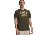 Under Armour Ua M Boxed Sports Updated Ss - Verde Spedizione, GrößE:L