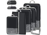 Yotako -Valigia -Organizzatore Di Compressione, Compressione Imballaggio Cubo Cubo Set, Borsa Impermeabile Borsa Per Scarpe E Custodia Per Cosmetici, Zaino, R