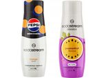 Set Con 2 Concentrati E Sciroppi. Sodastream Pepsi Max Mango + Frutto Della Passione