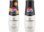 Set Con 2 Concentrati E Sciroppi. Sodastream Pepsi Max Mango + Pepsi Max Zero
