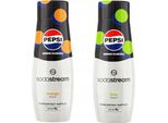 Set Con 2 Concentrati E Sciroppi. Sodastream Pepsi Max Mango + Pepsi Max Lime