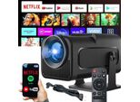 Projektor Hy320 Mini Smart Tv Android Tragbarer Projektor 10000Lm 30-150 Zoll