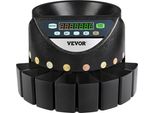 Vevor Selezionatrice Automatica Di Monete In Euro, Macchina Per Il Conteggio, 220 Monete Al Minuto, Grande Capacità, Visualizzazione Dell'importo Totale, Per Il Conteggio Delle Monete