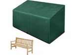 Copertura Impermeabile Per Panchina Da Giardino - Resistente Al Vento E Ai Raggi Uv - 1 Pezzo - 134 X 66 X 63/89 Cm