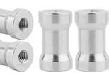 Manicotto Adattatore, Riduttore Per Treppiede In Alluminio, Da 1/4" A 1/4"" 2X Filettatura Interna 25 Mm"