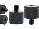 Riduzione Del Manicotto Adattatore Da 1/4" A M6 Nero Per Treppiede Da 20 Mm"