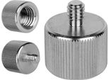 Adattatore Manicotto Riduzione Treppiede 5/8" Femmina A 1/4"" Maschio Alluminio 25 Mm"