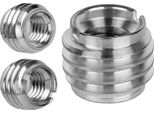 Adattatore Riduzione Treppiede Da 3/8" Femmina A 5/8"" Maschio Alluminio 12 Mm"