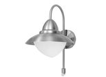 Eglo Applique Da Esterno Sydney Con Rilevatore Di Movimento Argento 87105