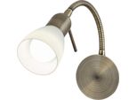 Lampada Da Parete Mobile Con Cavo E Interruttore E14 Marrone Soma 6320 Rabalux