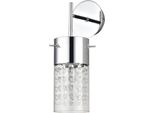 Lampada Da Parete Con Cristalli E14 Cromo Waterfall 6449 Rabalux