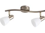Faretto Da Parete E Soffitto Bronzo / Bianco E14 2X40W Soma 6307 Rabalux