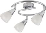 Faretto Da Soffitto Cromo / Bianco E14 3X40W Nicolette 6769 Rabalux