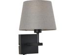 Italux Norte Lampada Da Parete Moderna Nero Opaco WL-1122-1-A-BM-RO-GR