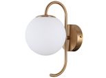 Italux Gela Lampada Da Parete A Led In Ottone Industriale WL-5500-1-HBR