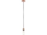 Lampada A Sospensione Italux Classo Modello DS-M-034 Rame Rosso