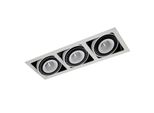Alesso Italux Led Apparecchio Da Incasso Bianco Mobile GL7116-3/54W Wh+Bl