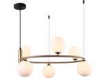 Italux Amily Lampadario Moderno Oro MDM-3974/6 Bro
